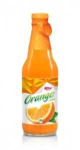 300ml Orange Juice Glass bottle